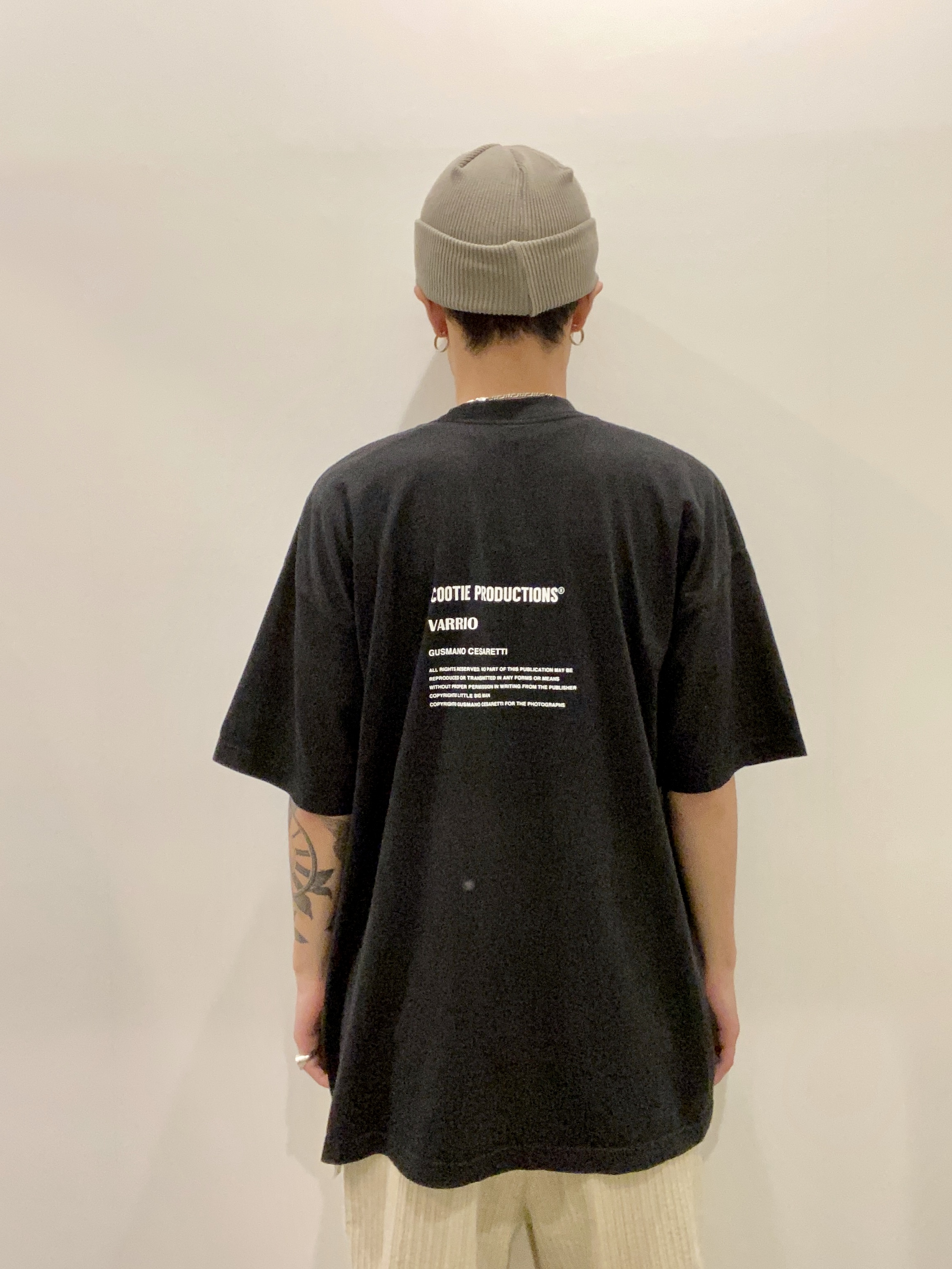 COOTIE / Print S/S Tee (JESUS) -Black- | 80-HACHIMARU-