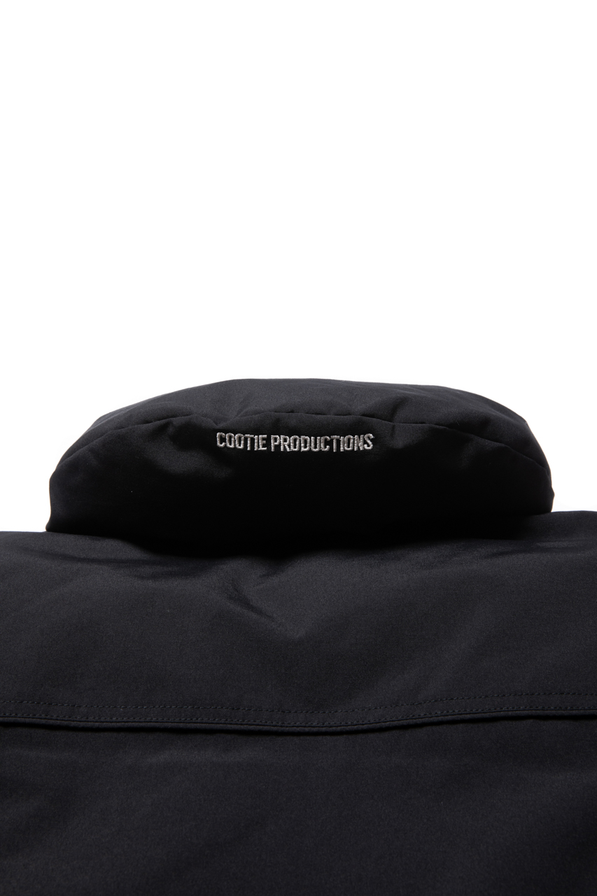COOTIE / Weather Cloth Oversized Down Vest -Black- | 80-HACHIMARU-