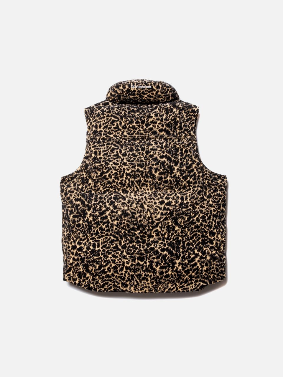 COOTIE / Corduroy Leopard Oversized Down Vest -Leopard- | 80 