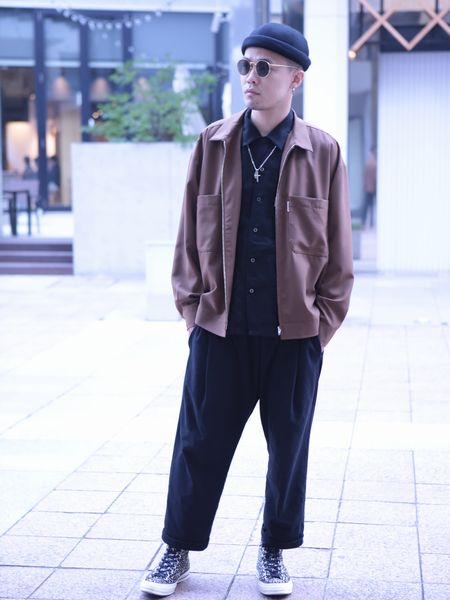 COOTIE  2022AW  T/W WORK JACKET (BROWN)ジャケット/アウター