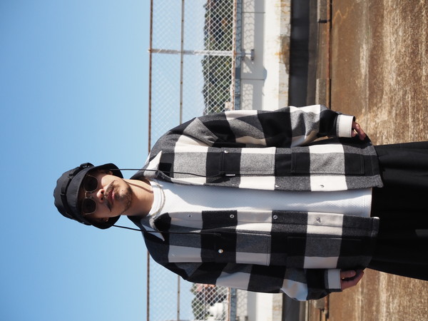 COOTIE PRODUCTIONS / Buffalo Check Wool Coverall 通販 正規代理店