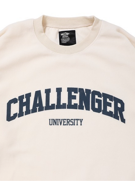 ☆CHALLENGER   C/N COLLEGE FLEECEFAB