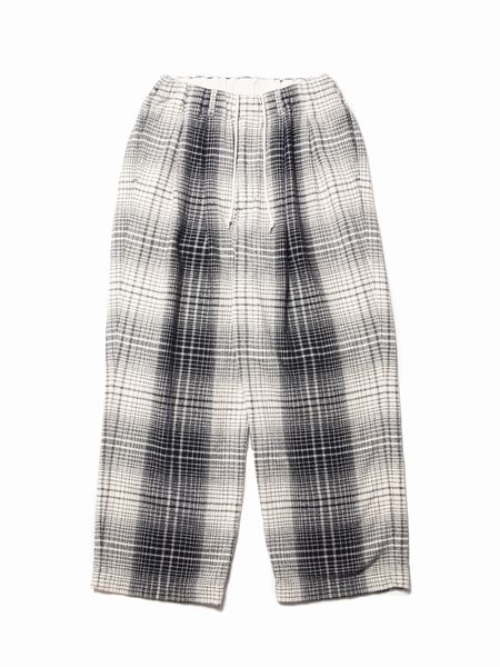 COOTIE / Ombre Check 2 Tuck Easy Pants 通販 正規代理店