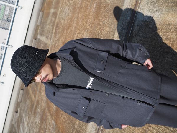 【美品】COOTIE CA/W Melton CPO JacketCUP