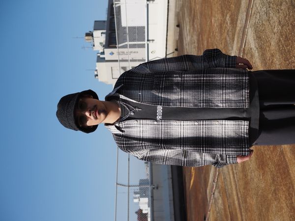 新品未使用 cootie OMBRE CHECK WORK L/S SHIRT