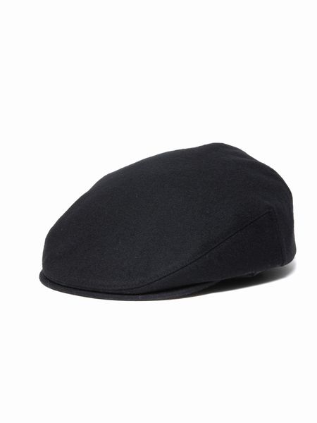 COOTIE / Wool Serge Hunting Cap -Black- | 80-HACHIMARU-