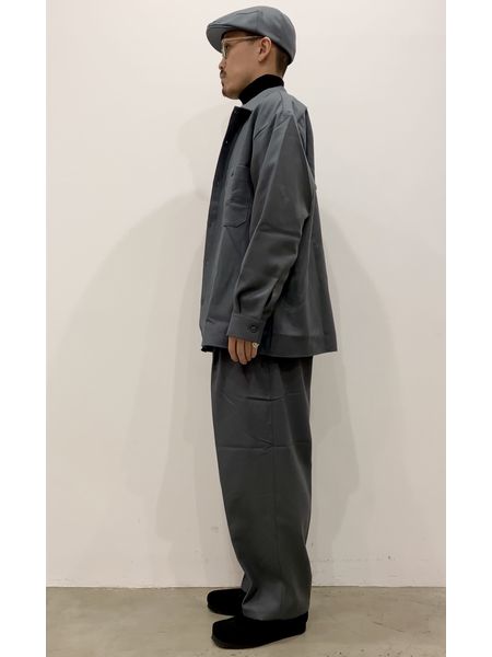 COOTIE Wool Serge 2 Tuck Easy Pants | mdh.com.sa