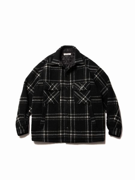 [Steven Alan]C/PE WINDOWPANE CPO シャツ