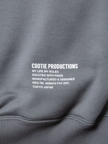 COOTIE / Compact Yarn Crewneck Sweatshirt -Gray- | 80-HACHIMARU-