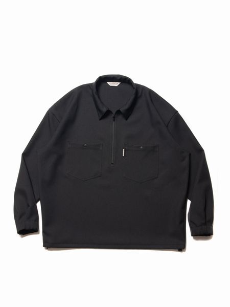 COOTIE / Polyester Twill Half Zip Work L/S Shirt 通販 正規代理店