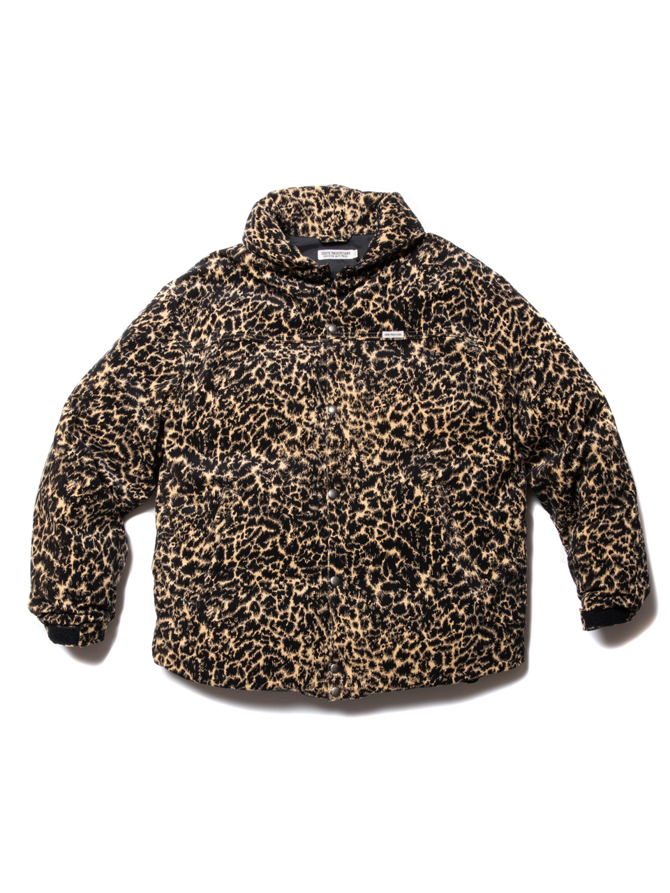 COOTIE / Corduroy Leopard Oversized Down Jacket -Leopard- | 80