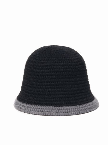 COOTIE / Knit Crusher Hat -Black Line- | 80-HACHIMARU-