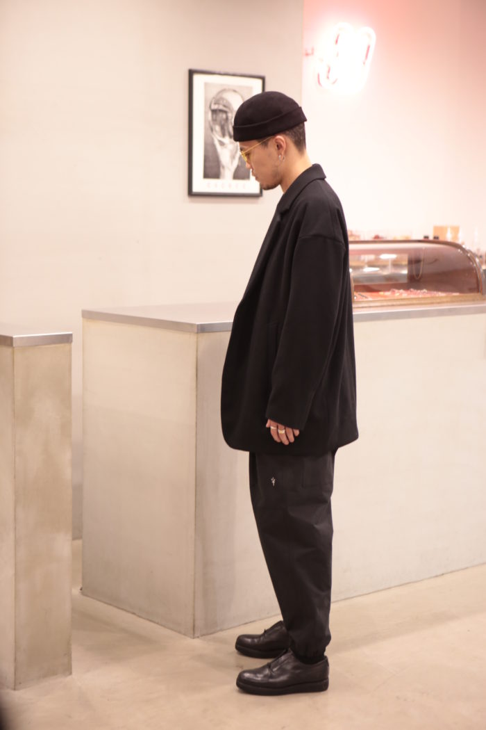 cootie】Wool Mossa Chester Coat (Short)-