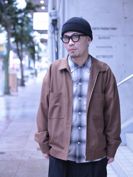 COOTIE / T/W Work Jacket -Brown- (CTE-19A203) - 80 -HACHIMARU-