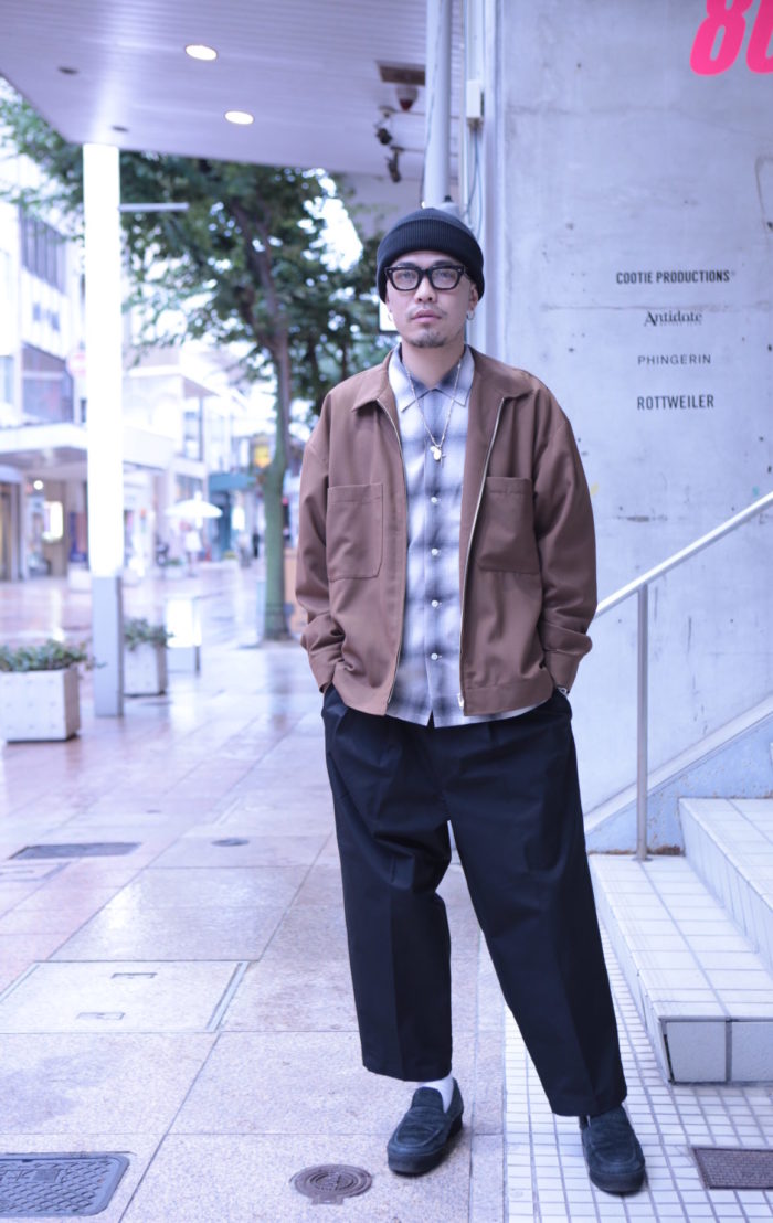 COOTIE / T/W Work Jacket -Brown- (CTE-19A203) - 80 -HACHIMARU-