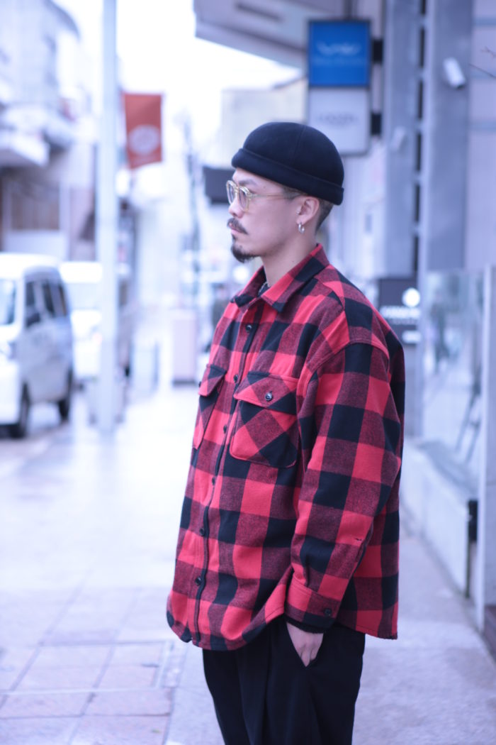 COOTIE / Buffalo CPO Jacket -Red- (CTE-19A223) - 80 -HACHIMARU-