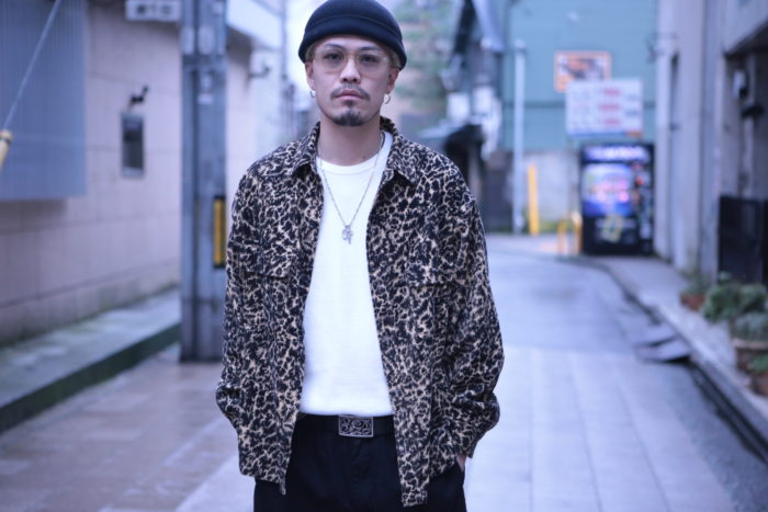 送料無料（沖縄配送） COOTIE / Corduroy Leopard Down Jacket