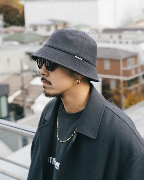 EXCLUSIVE】COOTIE / CA/W MELTON BUCKET HAT - 80 -HACHIMARU-