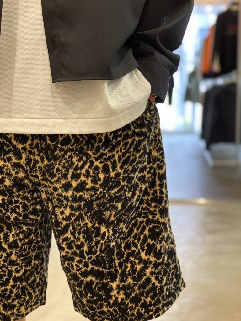 cootie Corduroy Leopard Easy Shorts - ショートパンツ